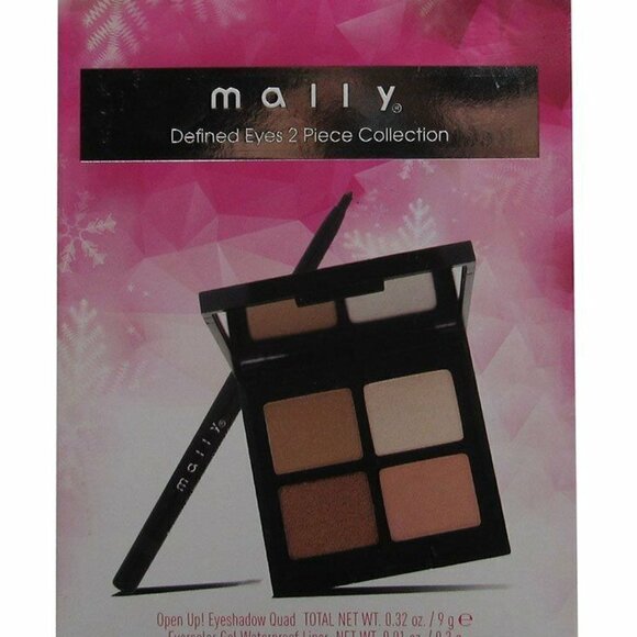 Mally Beauty Open up! Eyeshadow Quad & Gel Waterproof EyeLiner - BRAND NEW - Picture 4 of 12